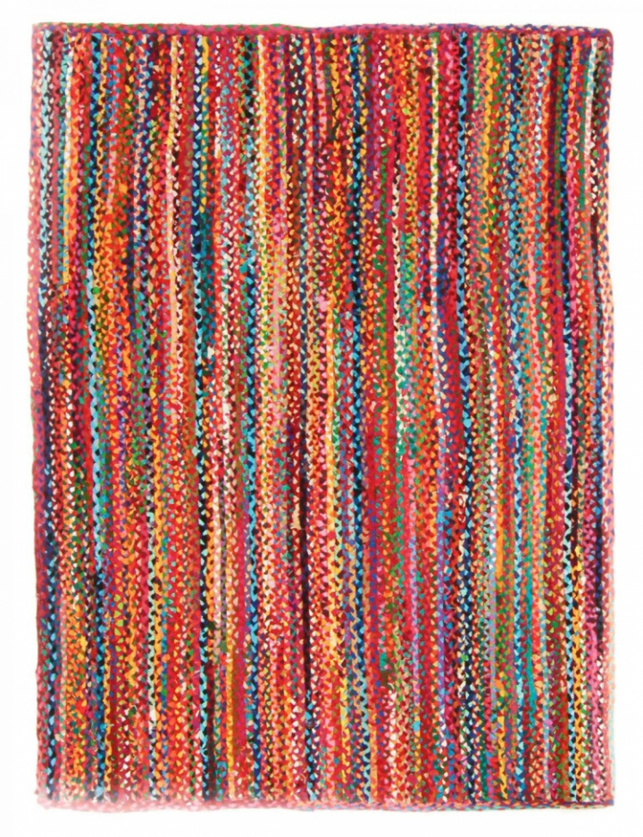 Vloerkleed \'Flätan\' 300x400cm - Multi in de groep Inrichting / Vloerkleden / Geweven Vloerkleden bij Reforma (5056213258191)