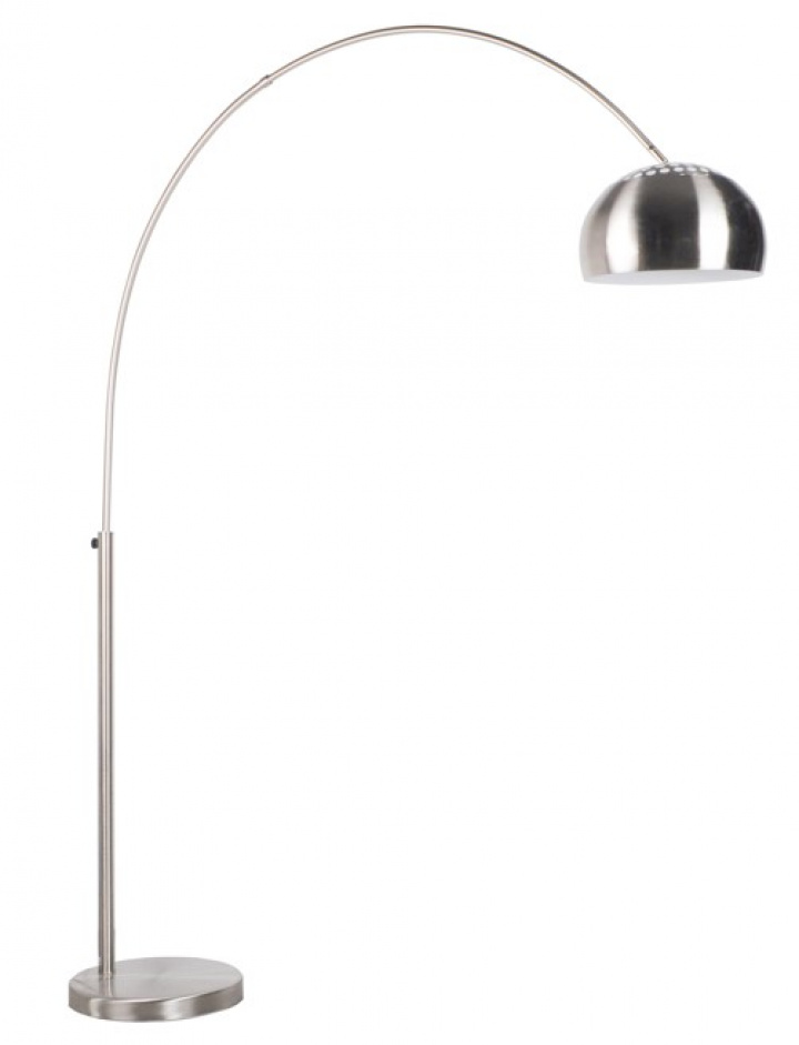 Vloerlamp \'Bow\' - Zilver in de groep Verlichting / Lampen / Vloerlampen bij Reforma (5100030)