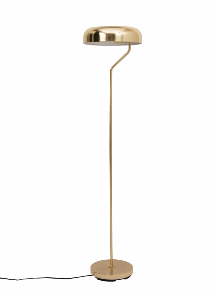 Vloerlamp \'Eclipse\' - Messing in de groep Verlichting / Lampen / Vloerlampen bij Reforma (5100051)