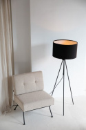 Vloerlamp \'Lesley\' - Zwart