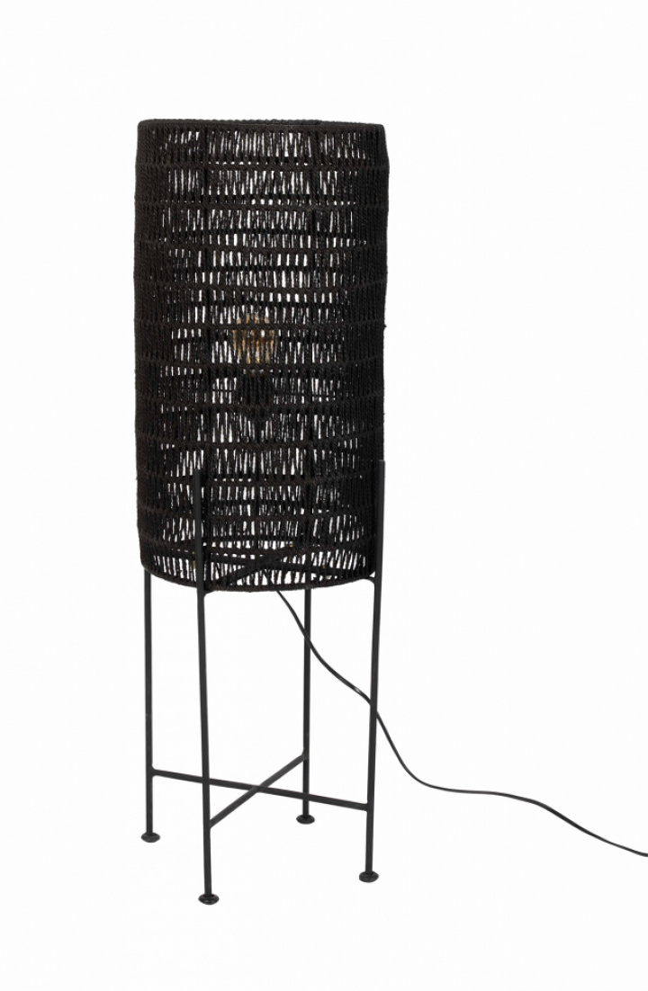 Vloerlamp \'Kari\' - Zwart in de groep Kamer / Woonkamer bij Reforma (5100120)