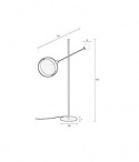 Vloerlamp \'Sirius\' - Zwart