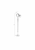 Vloerlamp \'Anshin\' - Zilver