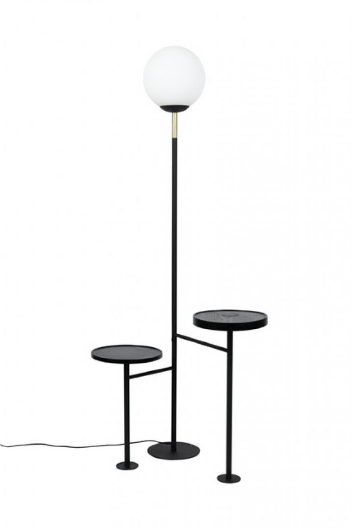 Vloerlamp \'Orion\' 25x58 - Zwart in de groep Verlichting / Lampen / Vloerlampen bij Reforma (5100138)