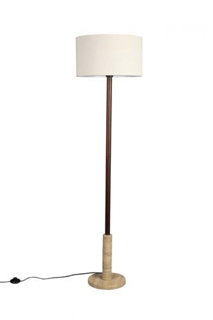 Lamp \'Jackson\' - Beige in de groep Verlichting / Lampen / Vloerlampen bij Reforma (5100156)