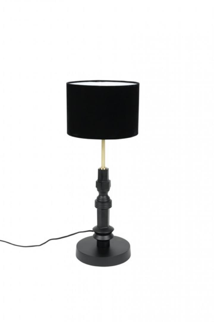 Tafellamp \'Totem\' 26x26 - Zwart in de groep Verlichting / Lampen / Tafellampen bij Reforma (5200130)