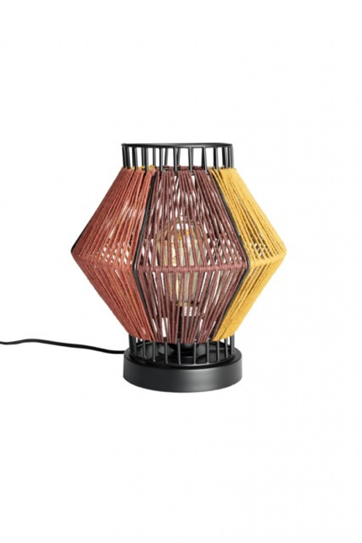 Tafellamp \'Rope\' 30x30 - Multikleur in de groep Verlichting / Lampen / Tafellampen bij Reforma (5200155)