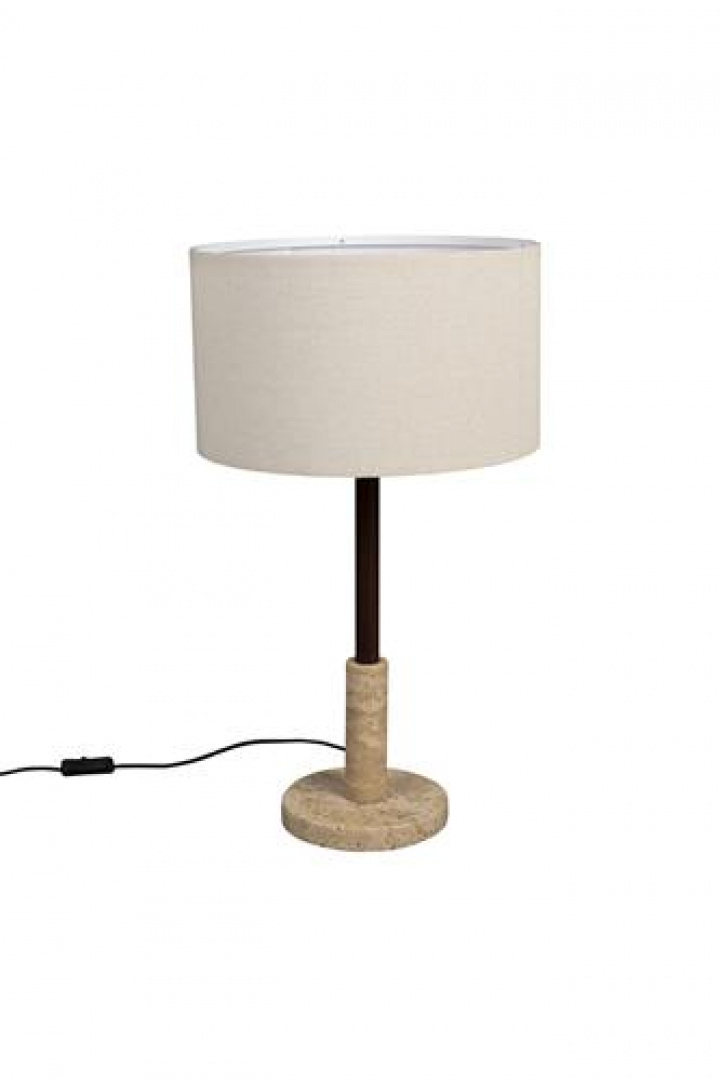 Tafellamp \'Jackson\' - Beige in de groep Verlichting / Lampen / Tafellampen bij Reforma (5200166)