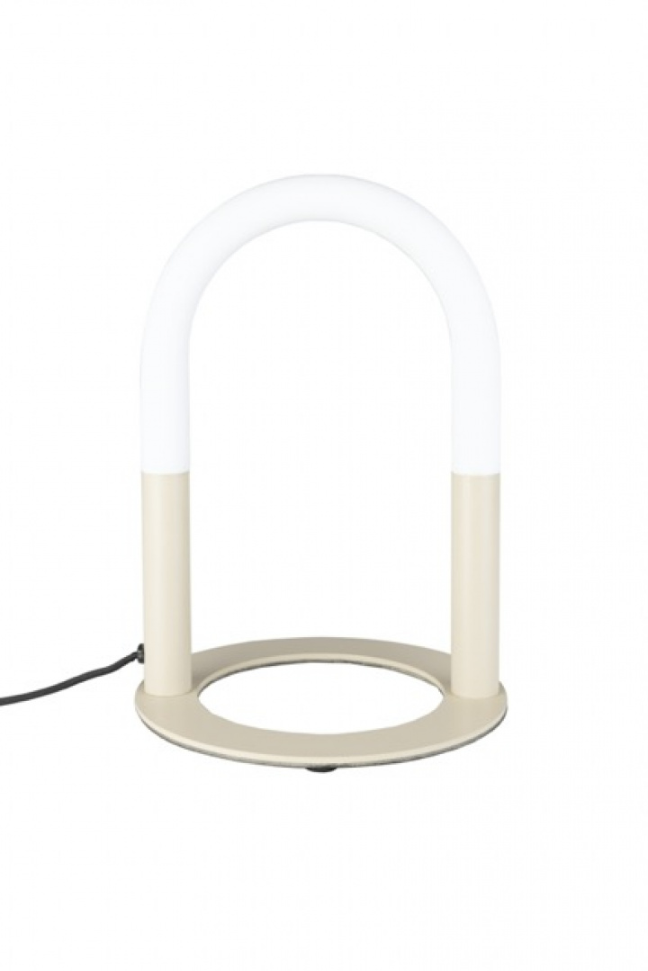 Tafellamp \'Arch\' 25x25 - Beige in de groep Verlichting / Lampen / Tafellampen bij Reforma (5200167)