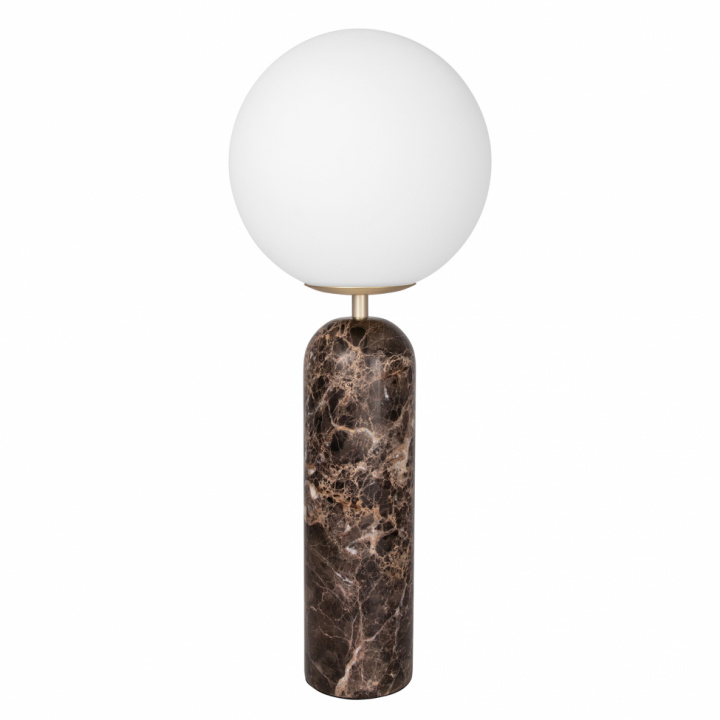Tafellamp \'Torrano\' - Bruin in de groep Verlichting / Lampen / Tafellampen bij Reforma (520506)