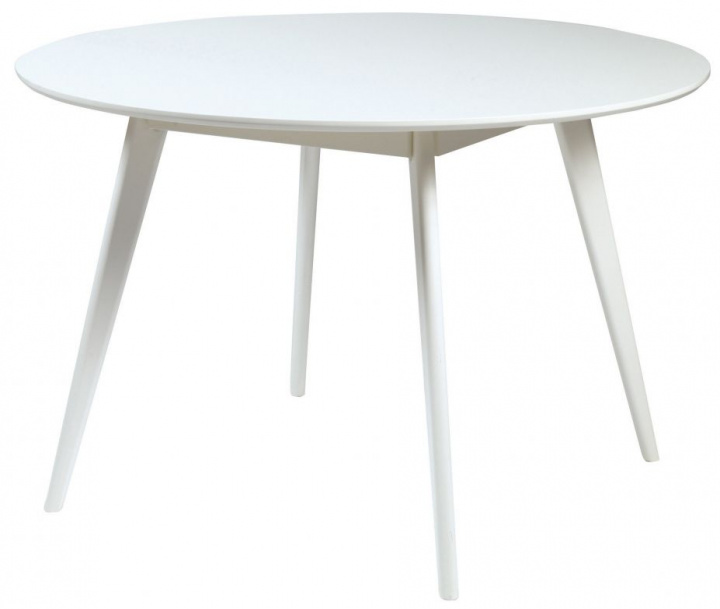 Eettafel \'Yumi\' Rond 115cm - Wit in de groep Meubels / Tafels / Ronde eettafels bij Reforma (52211)