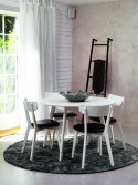 Eettafel \'Yumi\' Rond 115cm - Wit
