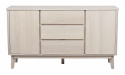 Dressoir \'Yumi\' 152x84cm - Witgepigmenteerd Eiken