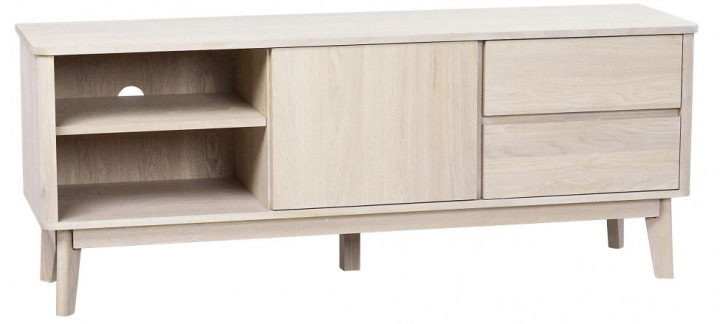 TV-meubel \'Yumi\' - Witgepigmenteerd Eiken in de groep Meubels / Planken & opslag / TV-Meubels bij Reforma (52501)