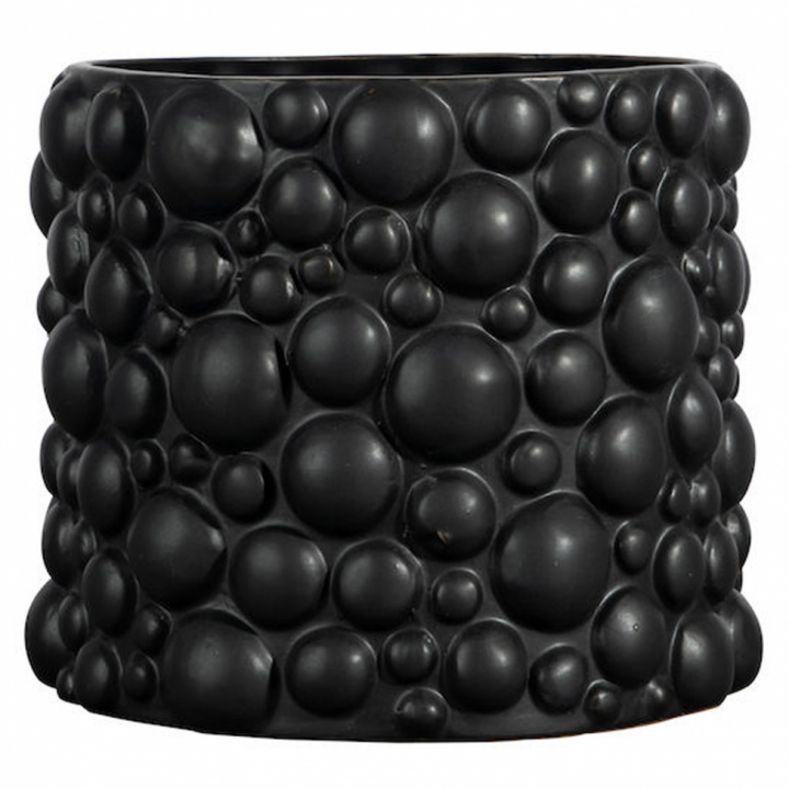 Pot \'Pot Celeste\' XS - Zwart in de groep Inrichting / Decoratie / Potten bij Reforma (5295303201)