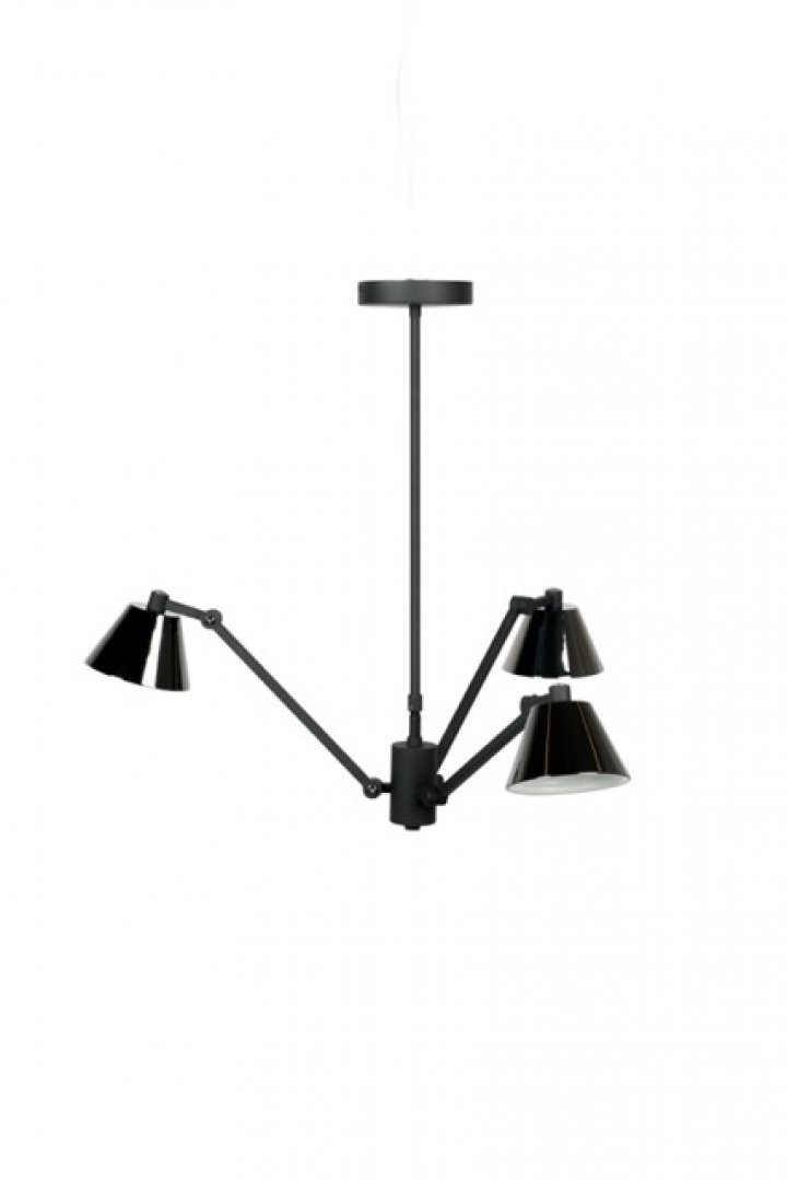 Plafondlamp \'Lub\' 69x66 - Zwart in de groep Verlichting / Lampen / Plafonds bij Reforma (5300162)