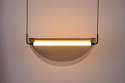 Plafondlamp \'Rani\' 22x74 - Zwart