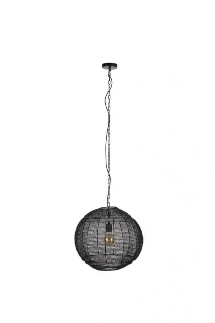 Plafondlamp \'Meezan M\' - Zwart in de groep Verlichting / Lampen / Plafonds bij Reforma (5300195)