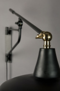 Wandlamp \'Hector\' 26x93 - Zwart
