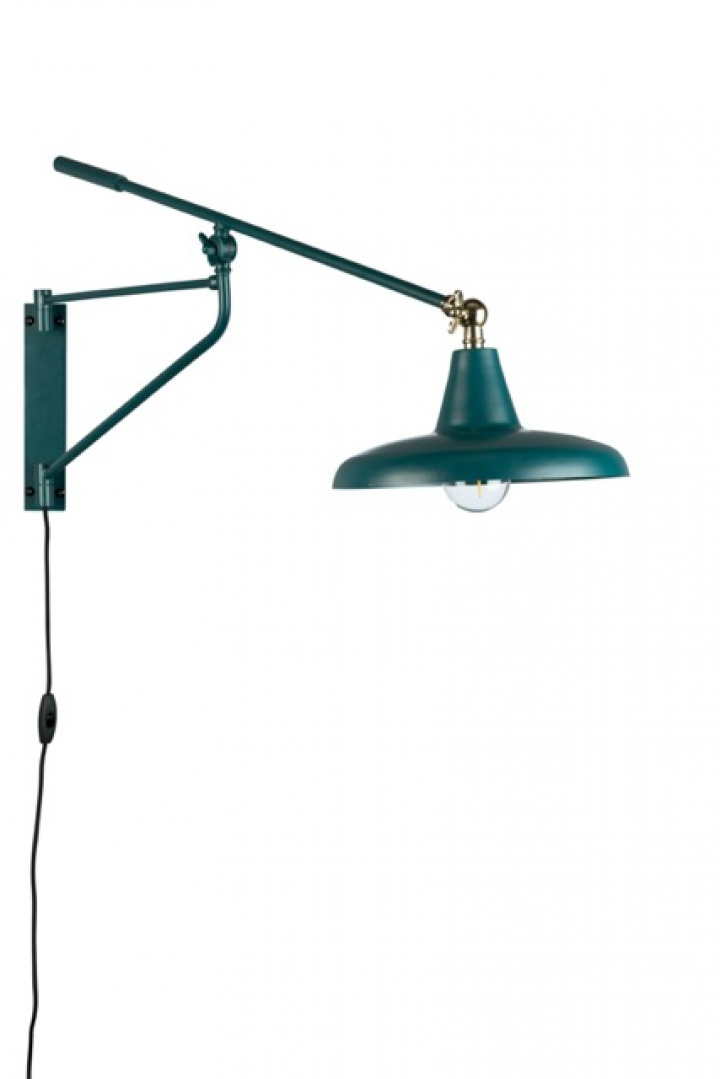 Wandlamp \'Hector\' 26x93 - Groen in de groep Verlichting / Lampen / Wandlampen bij Reforma (5400032)