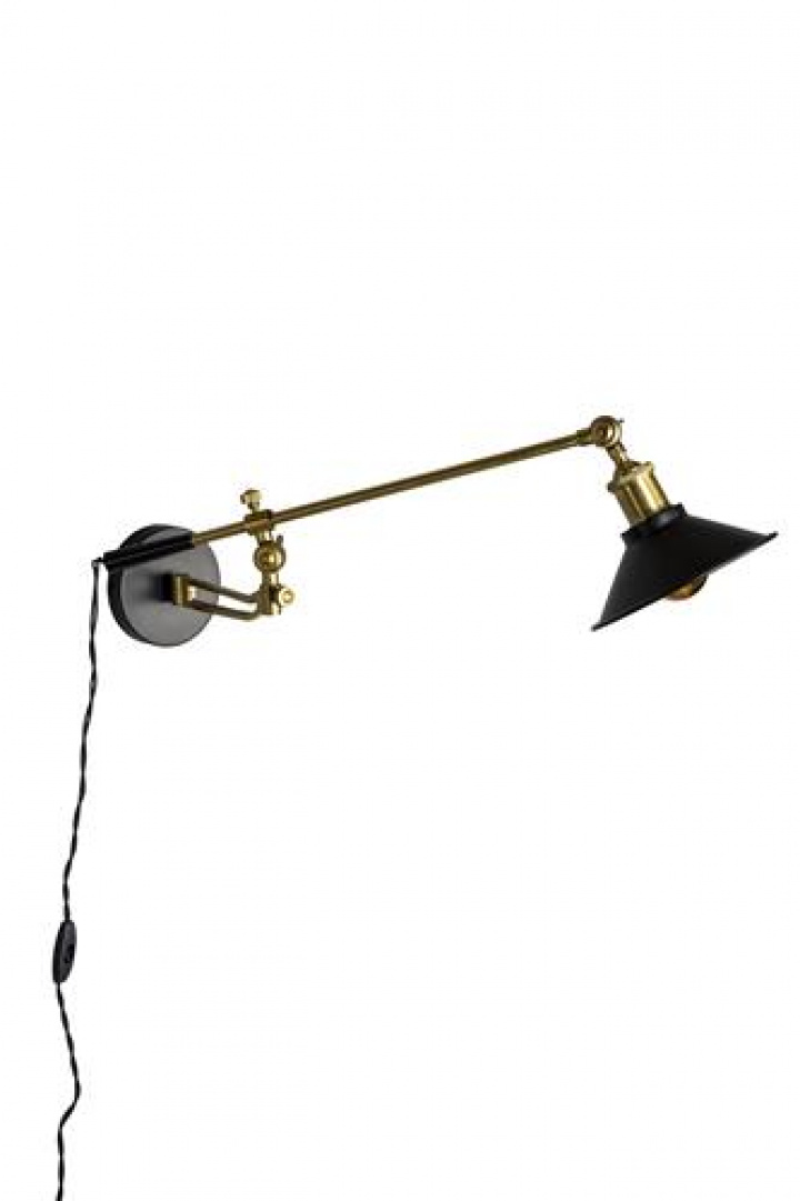 Wandlamp \'Penelope\' - Zwart in de groep Verlichting / Lampen / Wandlampen bij Reforma (5400051)