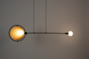 Plafondlamp \'Sirius\' 35x133 - Zwart