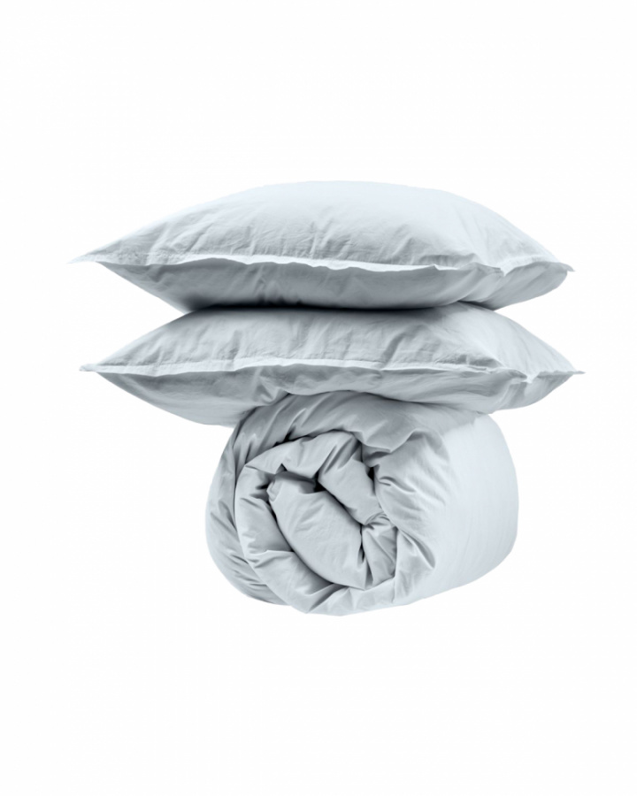 Dekbedovertrek \'Ingrid\' 220x200 - Blauw in de groep Inrichting / Textiel / Beddengoed bij Reforma (561140509)