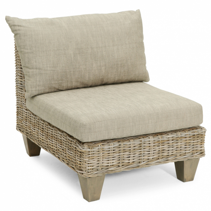 Middenstuk Bank \'Kullen\' - Grijs in de groep Meubels / Tuinmeubelen / Tuinstoelen bij Reforma (575676)