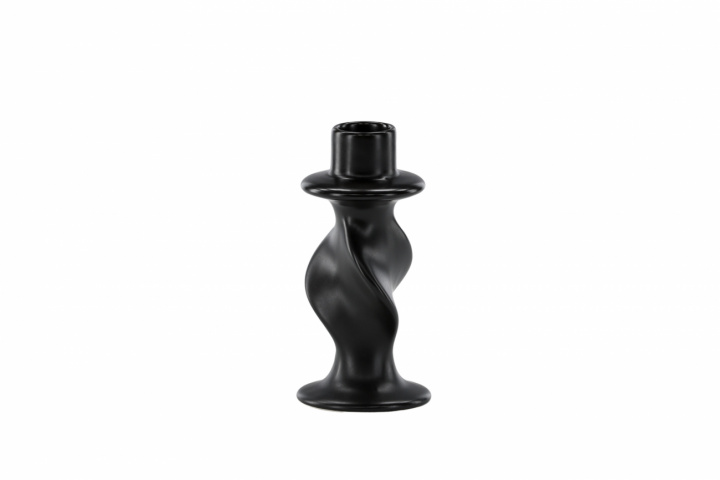 Kaarsenhouder \'Brooks\' - Zwart in de groep Inrichting / Decoratie / Kaarsenhouders & Lantaarns bij Reforma (58104-100)