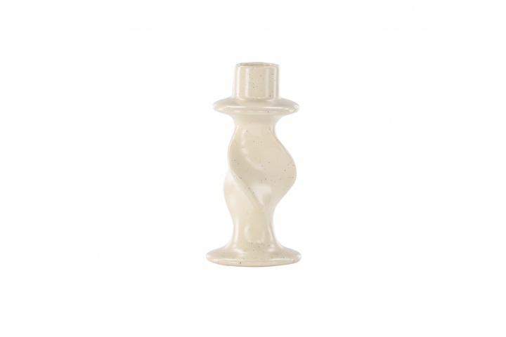 Kaarsenhouder \'Brooks\' - Beige in de groep Inrichting / Decoratie / Kaarsenhouders & Lantaarns bij Reforma (58104-102)
