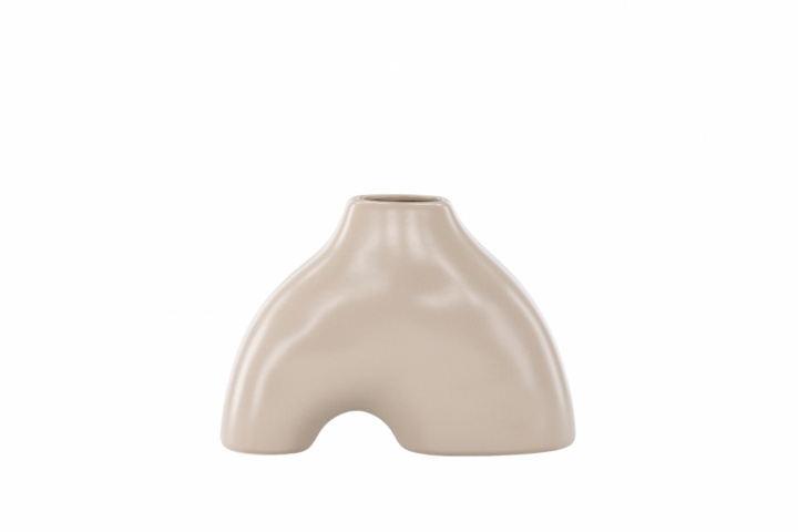 Vaas \'Terni\' - Beige in de groep Inrichting / Decoratie / Vazen bij Reforma (58135-102)