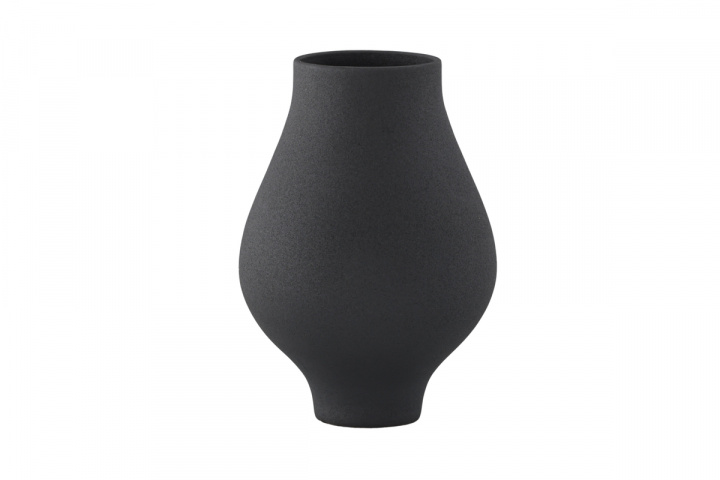 Vaas \'Santander\' 24cm - Zwart in de groep Inrichting / Decoratie / Vazen bij Reforma (58163-100)