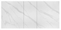 Eettafel \'Platan\' 140-180cm - Wit/zwart