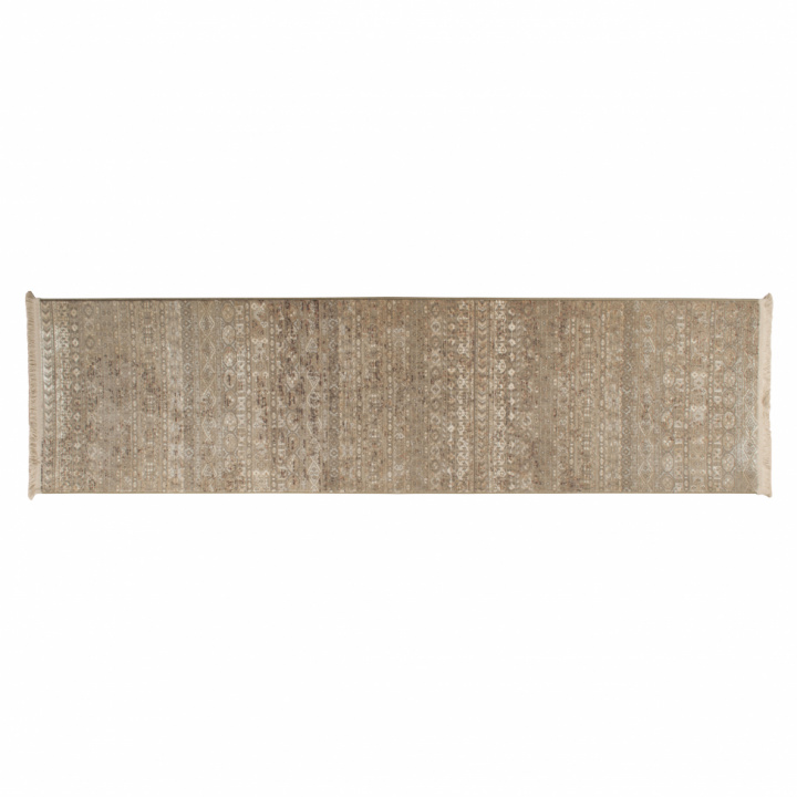 Vloerkleed \'Shisa\' 67x245 - Forest/Beige in de groep Inrichting / Vloerkleden bij Reforma (6000019)
