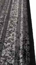 Vloerkleed \'Rugged\' 200X300 - Grijs