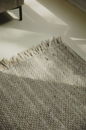 Wollen kleed \'Frills\' 170x240cm - Beige