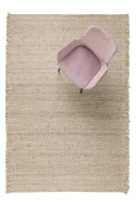 Wollen kleed \'Frills\' 170x240cm - Beige