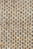 Wollen kleed \'Frills\' 170x240cm - Beige