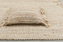 Wollen kleed \'Frills\' 170x240cm - Beige