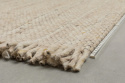 Wollen kleed \'Frills\' 170x240cm - Beige