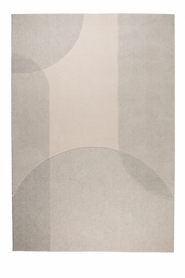 Wollen kleed \'Dream\' 200x300cm - Natuur/Grijs in de groep Inrichting / Vloerkleden / Wollen tapijten bij Reforma (6000253)
