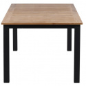 Eettafel \'Pinntorp\' 224x100 cm - Zwart