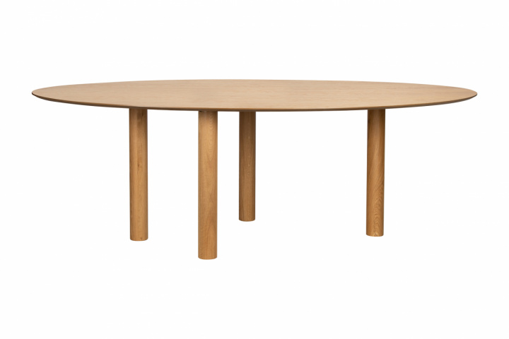 Eettafel \'Uovo\' 220x115cm - Naturel in de groep Meubels / Tafels / Eettafel bij Reforma (6027-natur)