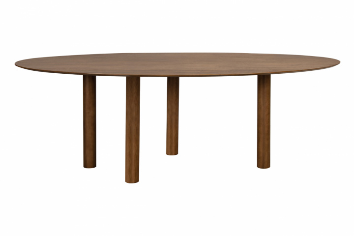 Eettafel \'Uovo\' 220x115cm - Walnoot in de groep Meubels / Tafels / Eettafel bij Reforma (6027-walnut)