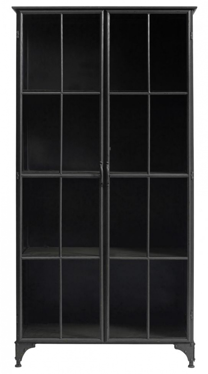Kast \'Downtown Black\' 3 - Zwart in de groep Meubels / Planken & opslag / Kasten en dressoirs bij Reforma (6046)