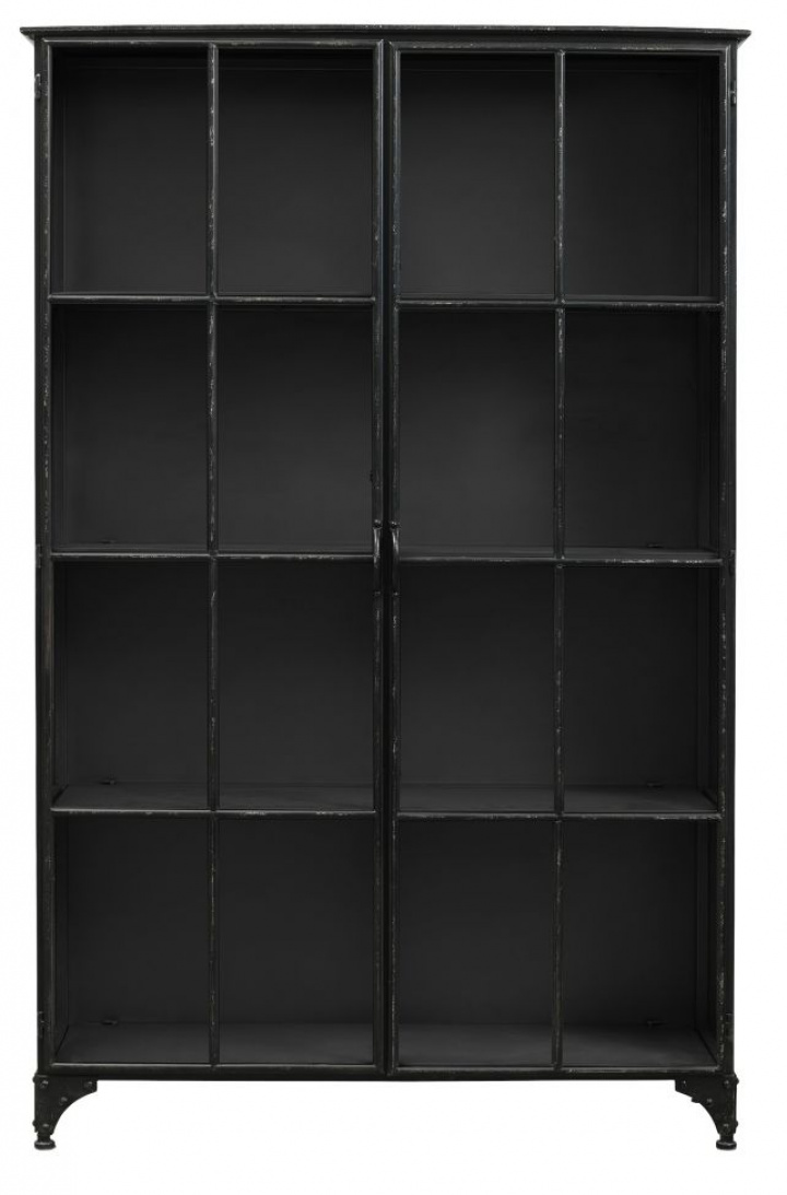 Kast \'Downtown Black\' 4 - Zwart in de groep Meubels / Planken & opslag / Kasten en dressoirs bij Reforma (6052)
