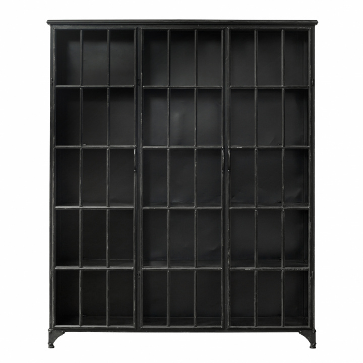 Kast \'Downtown Black\' 5 - Zwart in de groep Meubels / Planken & opslag / Kasten en dressoirs bij Reforma (6053)