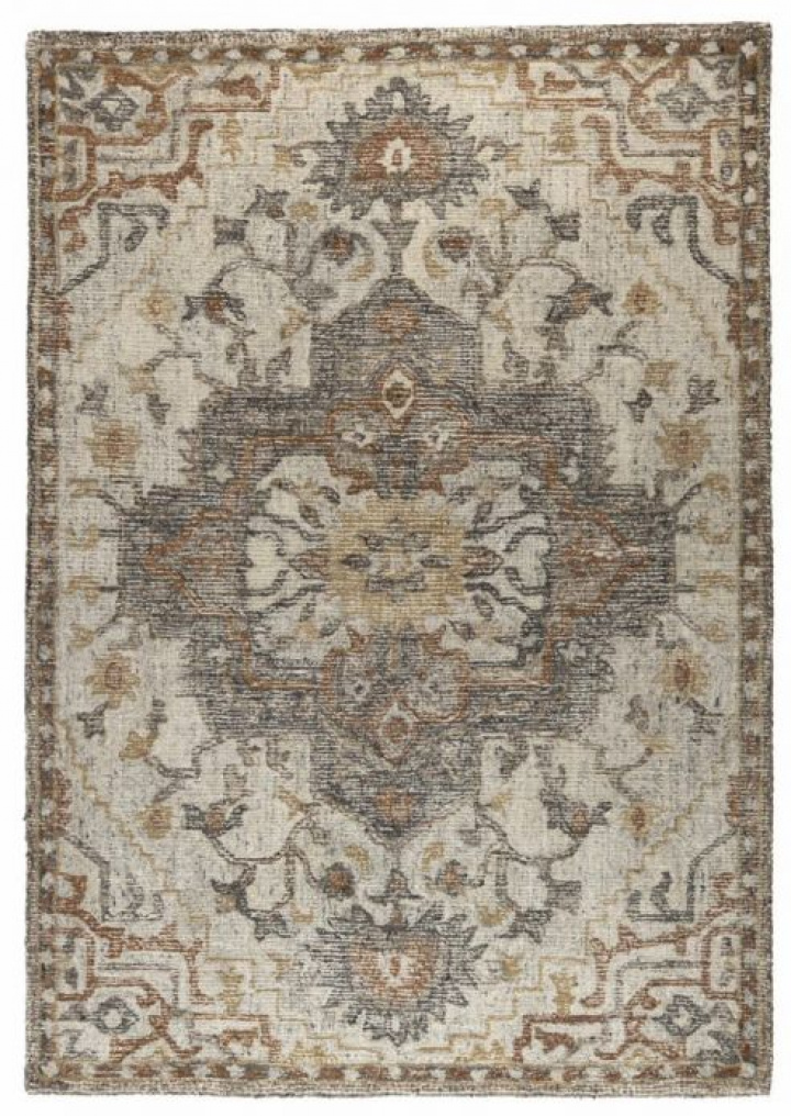 Vloerkleed \'Amori\' 200x300cm - Grijs in de groep Inrichting / Vloerkleden bij Reforma (6100072)