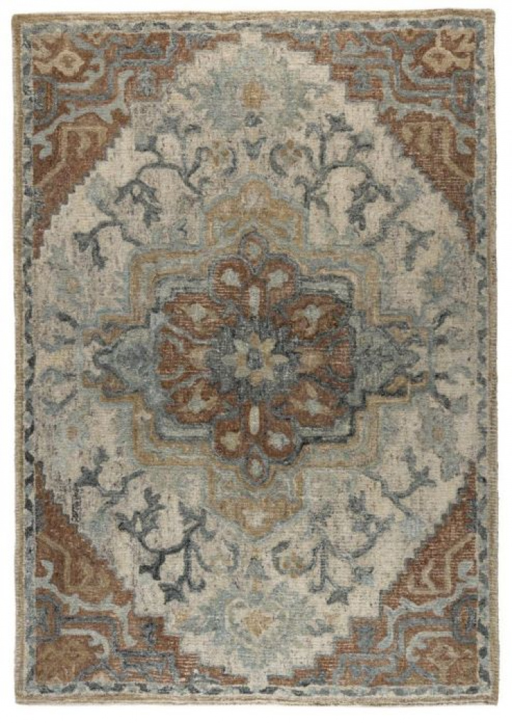 Vloerkleed \'Amori\' 200x300cm - Blauw in de groep Inrichting / Vloerkleden bij Reforma (6100074)