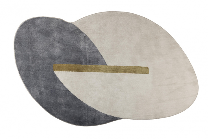 Vloerkleed \'Phila\' 160x257cm - Blauw in de groep Inrichting / Vloerkleden bij Reforma (6100078)